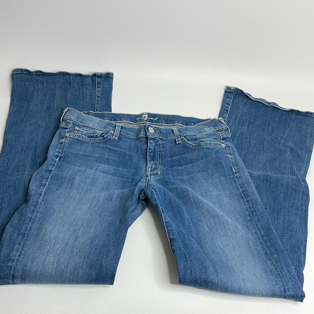 7FAM 7 For All Mankind DOJO wide flare jeans size 32